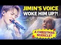 One Minute Ago Park Jimin S Voice Woke Him Up The Real Story Behind The Christmas Miracle