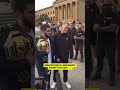 Islam Makhachev & Ian Machado Garry face off at the Rocky steps in Philadelphia 👊 | #UFC | #UFC330