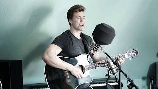 Video thumbnail of "[Live unplugged] Standing outside the fire - Cover by Nico Grund"