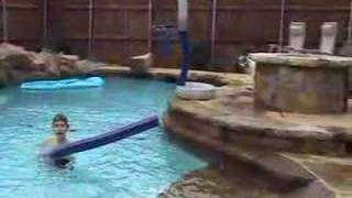 Libby Chasing The Pool Cleaner