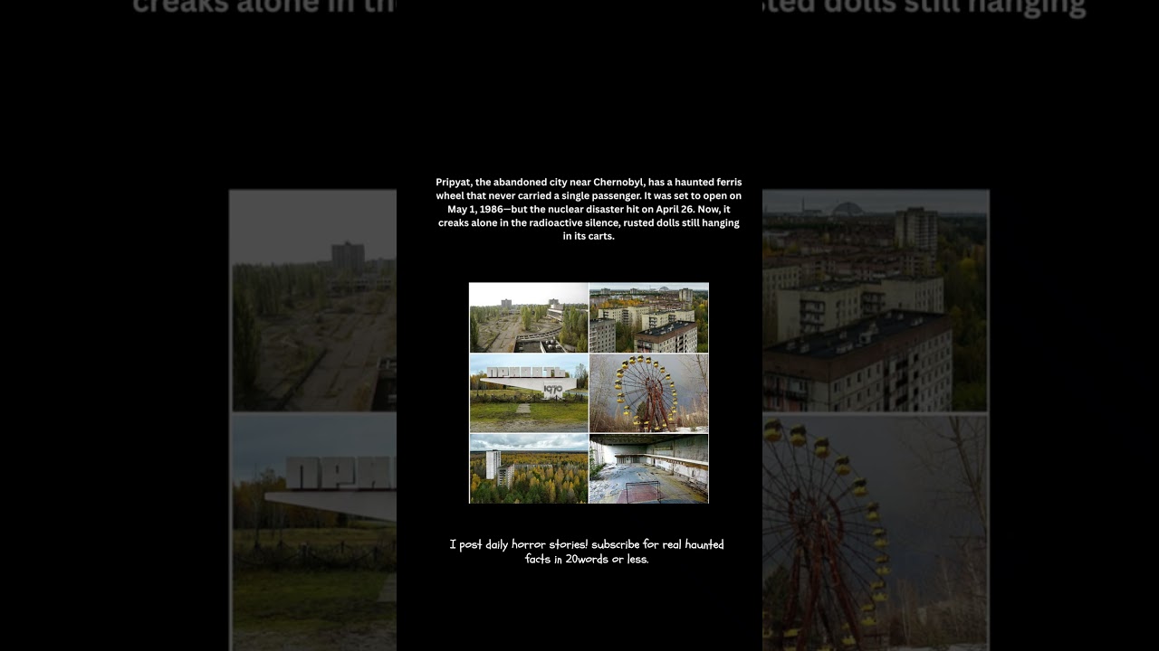 Why Nobody Rode Pripyat’s Ferris Wheel… And Why It’s Still Creaking.