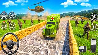 🚛 Army Truck Driving 3D  🚛 Offroad Military Simulation - Android Gameplay screenshot 3
