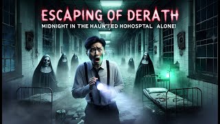 Escaping Death: Midnight in the Haunted Hospital Alone!chapter 128 + 129