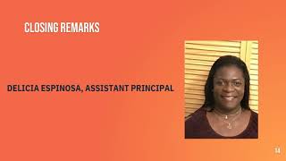 Parent Orientation Return to In-Person Learning - Ricardo Richards Elementary School