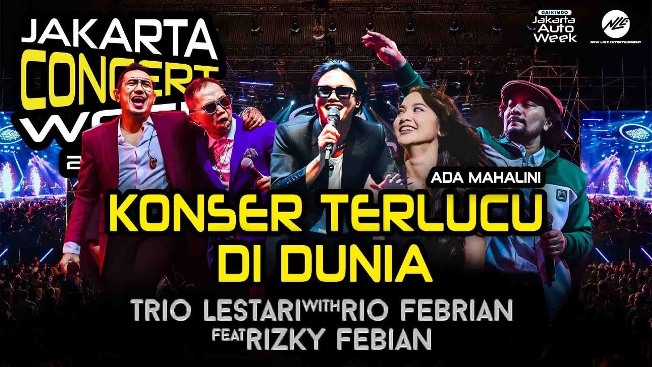 Konser Terlucu!! TRIO LESTARI WITH RIO FEBRIAN FT. Rizky Febian - part 3 #jcw
