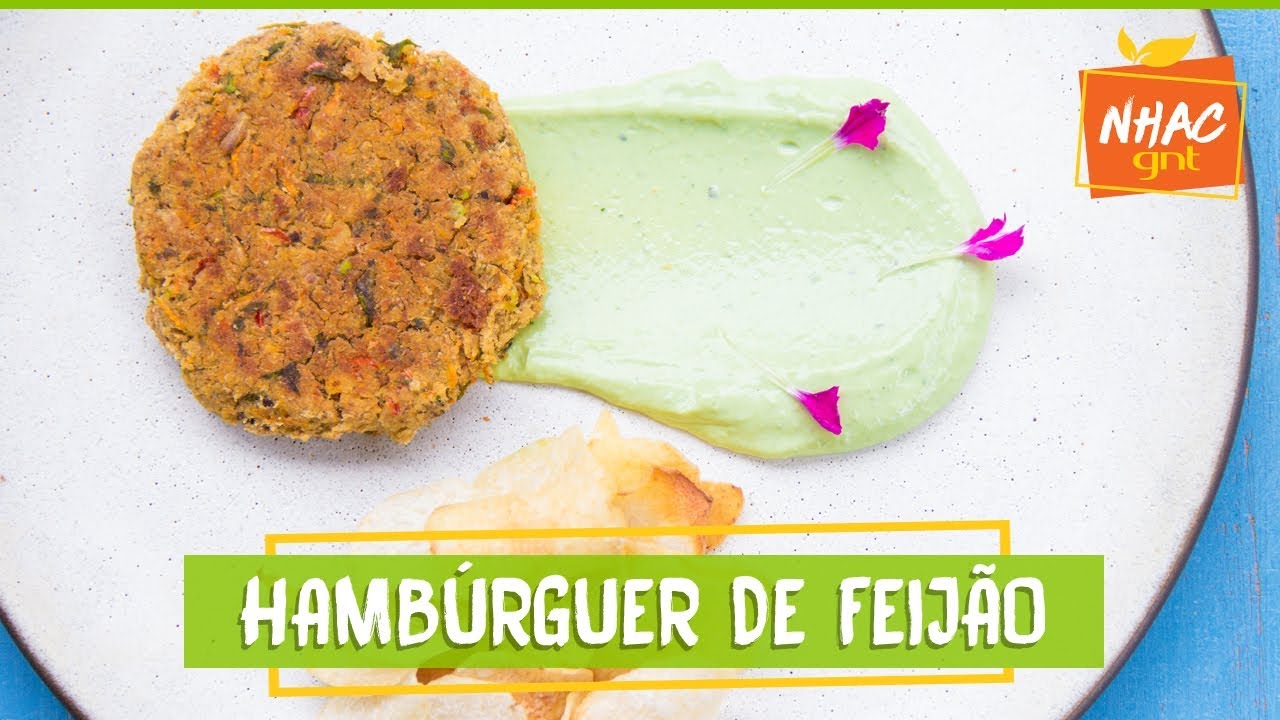 Hambúrguer de feijão manteiguinha | Bela Gil | Bela Cozinha