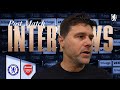 POCHETTINO &amp; GALLAGHER react Post-Match | Chelsea 2-2 Arsenal | Premier League 2023/24