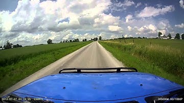 BlackVue DR500: FJ Cruier Test footage (HD with audio) #3