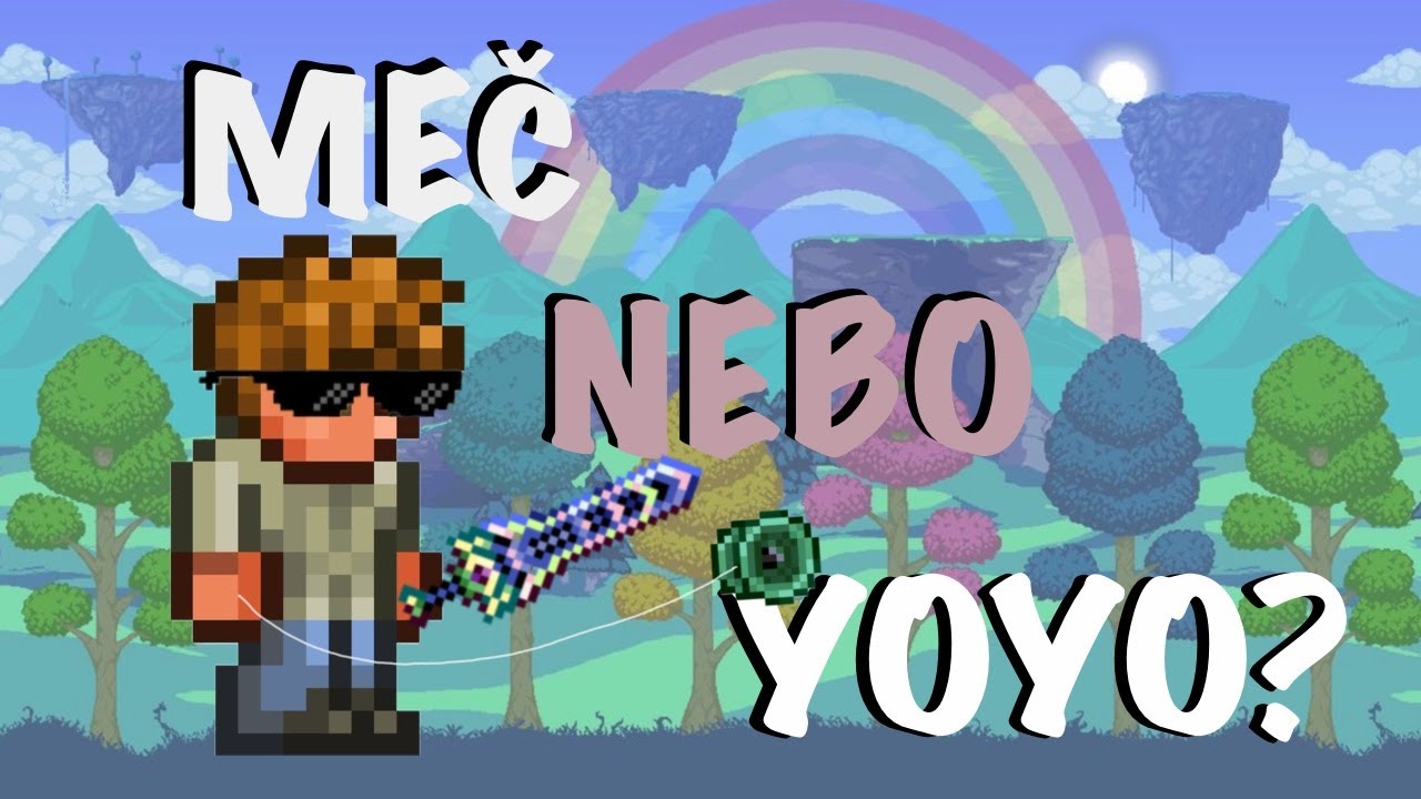 Jednoduchý průvodce Melee class v TERRARII (1.4.4.9)