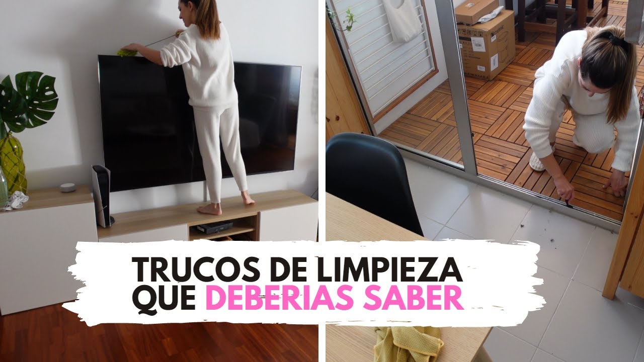 Rutina de limpieza TRUCOS que DEBERÍAS SABER
