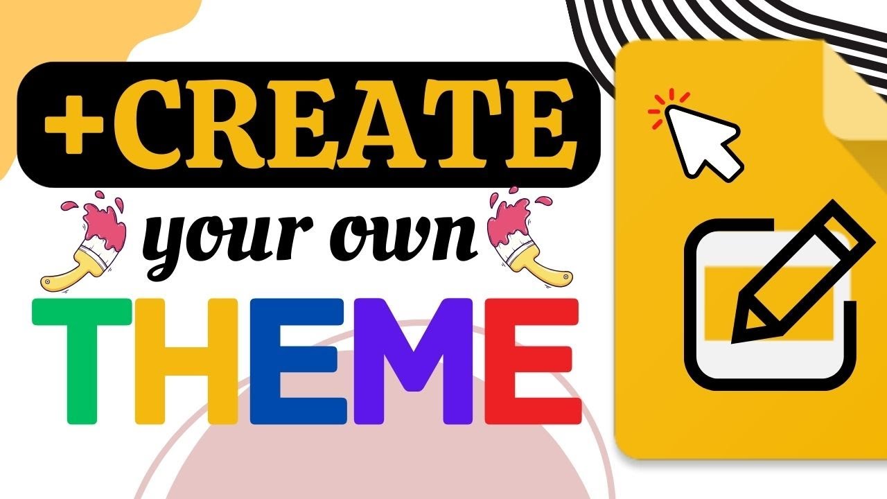 How to Create your Own Google Slides Theme (Personalized Theme) - YouTube