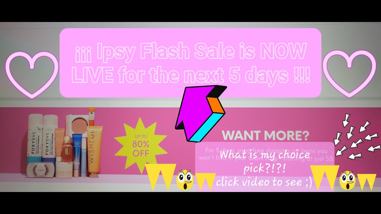 Ipsy June 2022 Glam Bag CHOICE & BTW FLASH SALE IS NoW LiVe! OMG is that a FULL SIZE palette for GB?