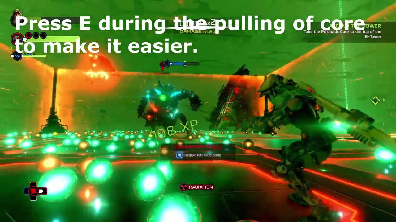 ReCore: Definitive Edition - Second Floor Radiation Room Gauntlet