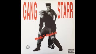 Gang Starr - Words I Manifest VLS 12" (1989/vinyl)