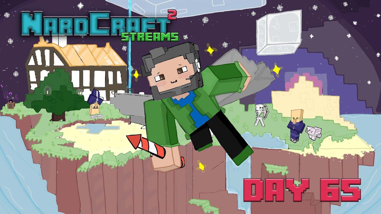 Nardcraft Season 2 | DAY 65 - Terraforming the industrial district - Minecraft Stream VOD