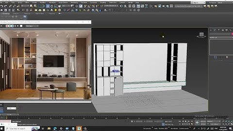 3DsMax Tutorials, Learn 3D Modeling a Wall Unit Furniture from Scratch in 3dsmax ( Part 1)