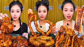 ASMR CHINESE FOOD MUKBANG EATING SHOW | 먹방 ASMR 중국먹방 | XIAO XUAN MUKBANG #81