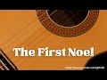 The First Noel - Fingerstyle Guitar Tab