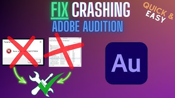 Adobe Audition – Crash Fix Tutorial – How to Stop Crashing, Freezing & Black Screen Issues