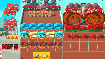 Merge ALPHABET LORE Run 🔡✔️ | number lore || Merge battles - part 11 | ABCDE