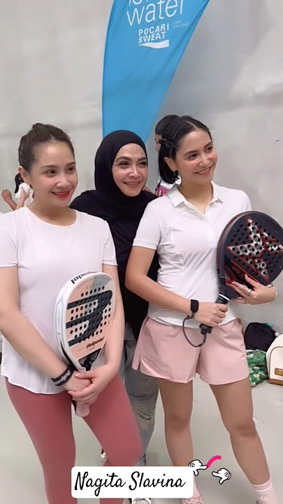 Nagita Slavina Berfoto Bareng Ibu Dan Adiknya Setelah Tanding Tenis #mamagigi #raffinagita #shorts