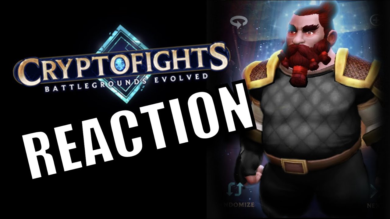 Cryptofights Reaction and Creating a Character and First Fight!