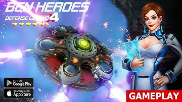 DEFENSE LEGEND 4 HD: Sci-Fi TD / NEW UPDATE / ADVENTURE GAME /ANDROID & IOS GAMEPLAY #defenselegend