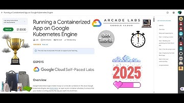[NEW2025] Running a Containerized App on Google Kubernetes Engine || #GSP015 || #qwiklabs ||