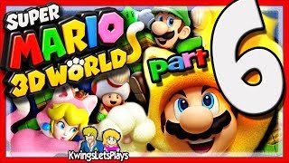Super Mario 3D World: Let's Play Part 6 Co-op