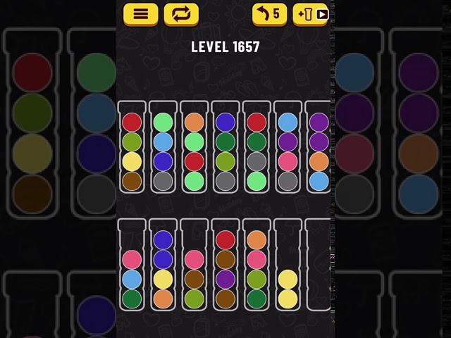 Ball Sort Puzzle】Level.1657 - YouTube