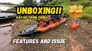 Unboxing and Testing Kayak from China (english subtitles)