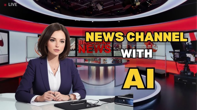 How To Create News Channel Using AI, AI News Video Generator