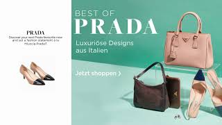 PRADA: Luxuriöse pre-loved Designs aus Italien!