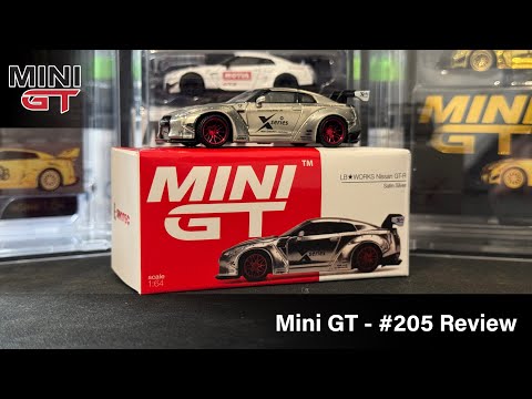 MINI GT #3 LB☆WORKS Nissan GT-R (R35) Matte Grey – J Toys Hobby