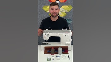 *NEW VIDEO* How To Use Industrial Thread on the Janome HD-9