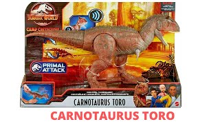 Jurassic World: Camp Cretaceous Carnotaurus &quot;Toro&quot; Unboxing &amp; Review