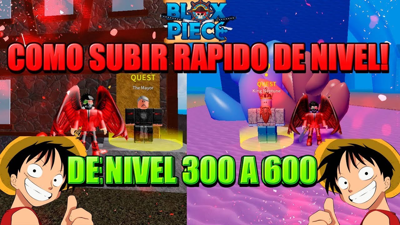 COMO SUBIR DE NÍVEL RÁPIDO NO BLOX FRUITS! O One Piece ROBLOX Com