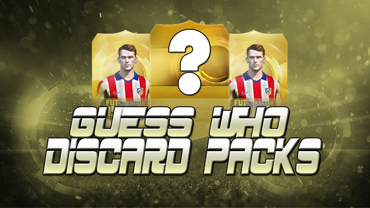 FIFA 15 - GUESS WHO? DISCARD PACKS! - EATING VOMIT AND ROTTEN EGG