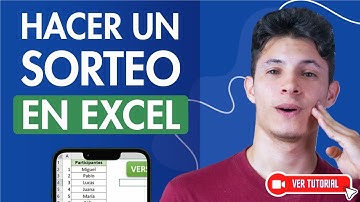 Cómo REALIZAR un SORTEO en EXCEL | 🎰 Tutorial paso a paso 📈