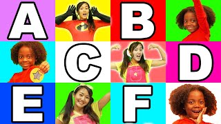 Learn ABC With Disc Drop Game Mystery Picture Reveal | Toy Game Show