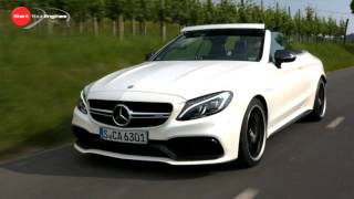 メルセデス・ベンツ C63S カブリオレ × メルセデス・ベンツ Eクラス ステーションワゴン／Cクラスに追加されたオープンモデルと新型Eクラスステーションワゴン初披露