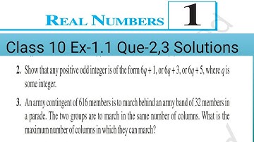Real Numbers Class-10 | Euclid
