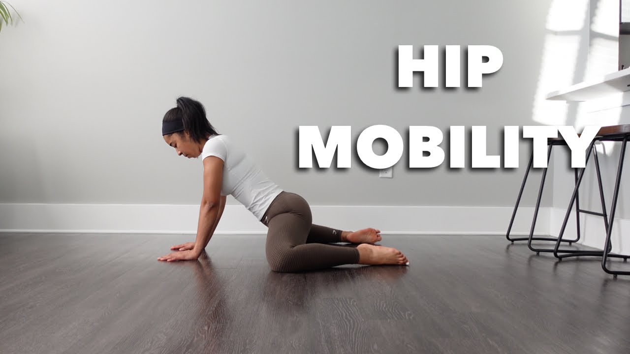 How To Get Flexible Hips Fast! | Follow Along Stretching Routine - YouTube