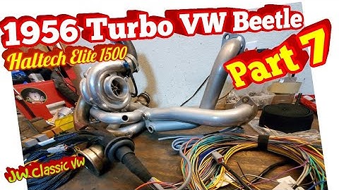 TURBO VW BEETLE  - Haltech 1500 Elite Wiring Harness Install- Part 7 | JW Classic VW