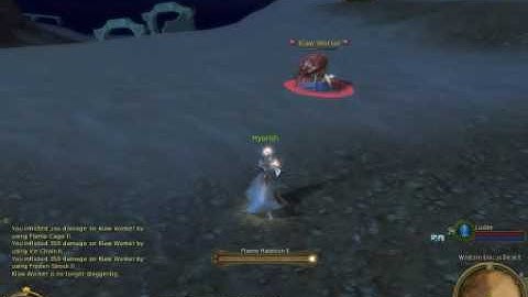 Aion Infinite Gameplay - Killing a monster