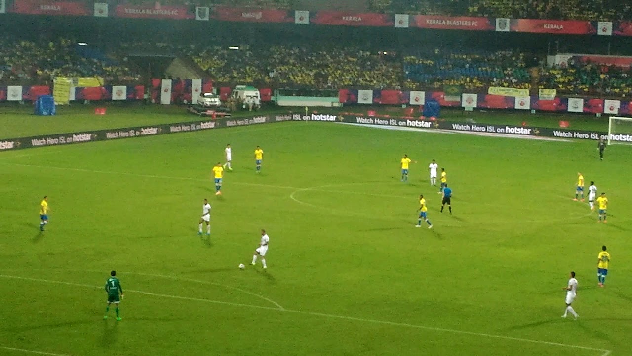 ISL ll Kerala Blasters vs Chennaiyin FC match ll Nice play