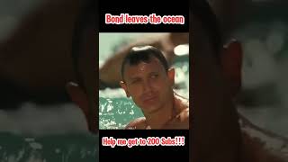 Bond leaves the ocean #jamesbond #actionmovies 