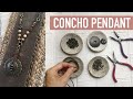 Concho pendant jewelry