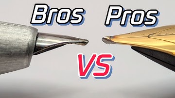 Trying To Copy The Meister - Lamy 2000 Architect Nib Grind DIY