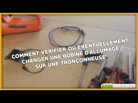 Vidéo: Comment vérifier une bobine sur une tronçonneuse ?